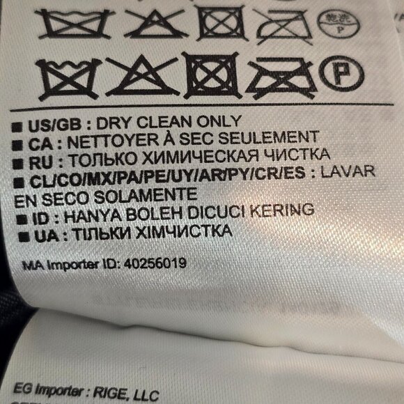 Gap Moto Jacket Quilted Women Medium Wool Blend Zip Brown Pockets Fall - Picture 11 of 11